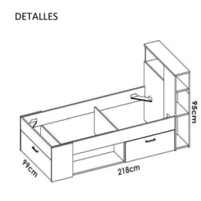 CAMA COMPACTA LANKA DEKIT