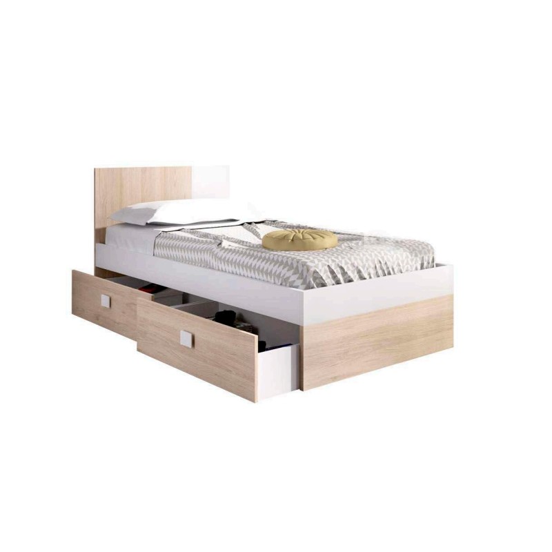 CAMA JUVENIL DINA 2 CAJONES DEKIT - MAFER MUEBLES BENICARLÓ