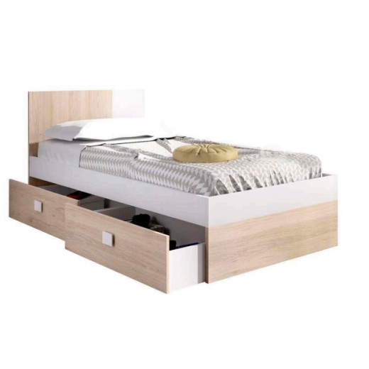 CAMA JUVENIL DINA 2 CAJONES DEKIT - MAFER MUEBLES BENICARLÓ
