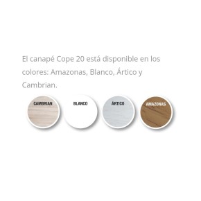 CANAPÉ COPE 20 AZORÍN