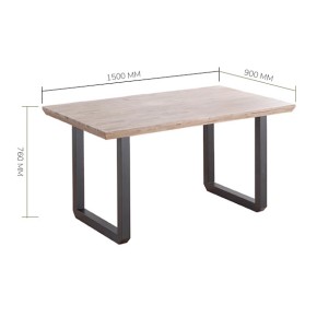 MESA COMEDOR EXTENSIBLE ROMA 140-180-220CM ADEC