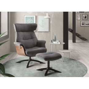 SILLÓN RELAX+POUFF OSAKA CHITRA