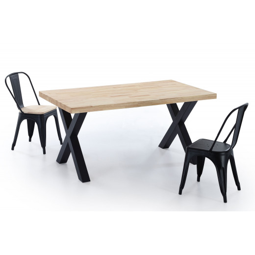 MESA X-LOFT 160CM ROBLE ADEC - MAFER MUEBLES BENICARLÓ