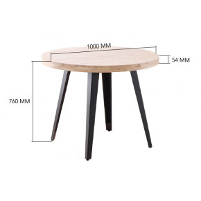 MESA BERG FIJA 100CM ADEC