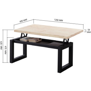 MESA CENTRO ELEVABLE LOFT ADEC
